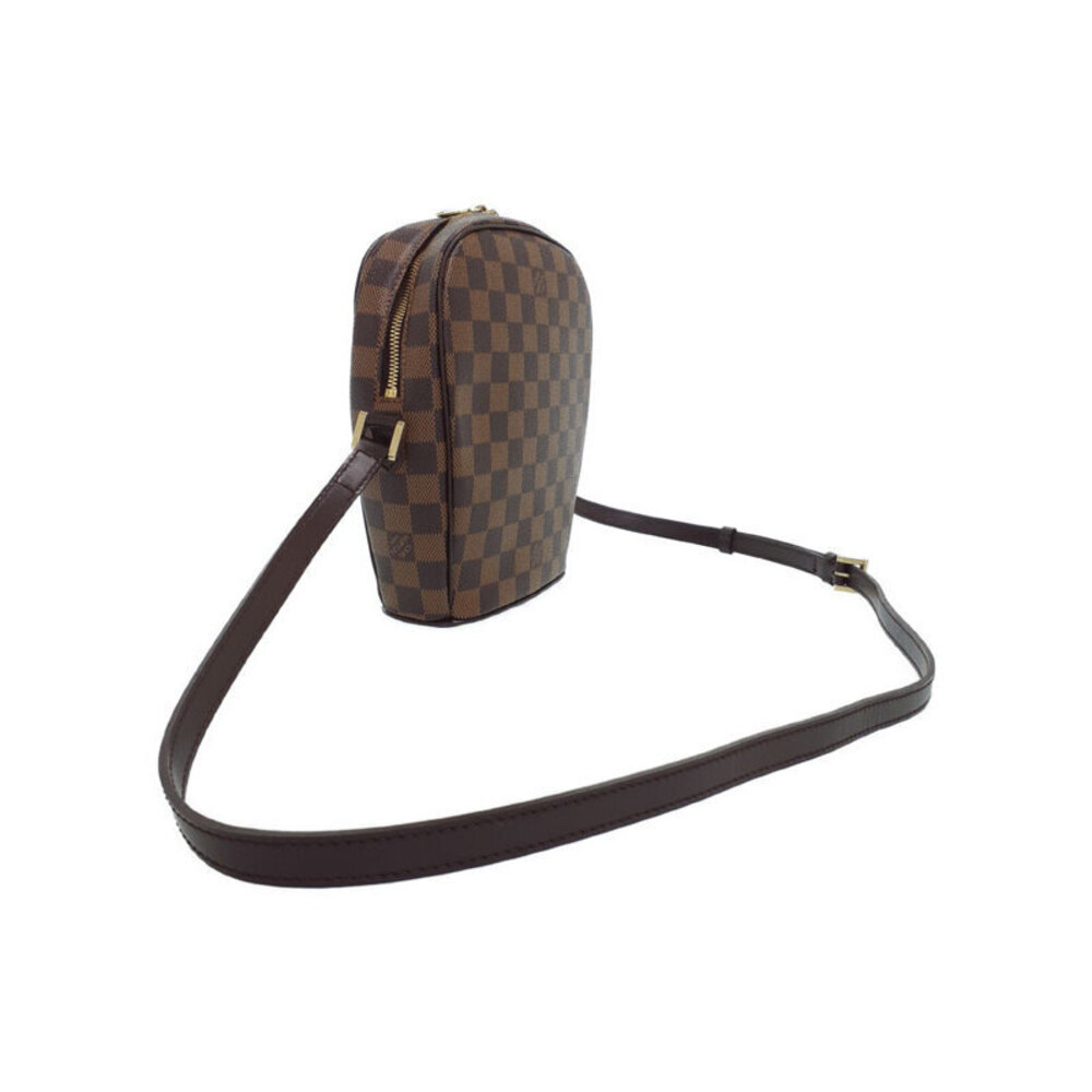 Louis Vuitton Shoulder Brown Ebene Damier Ipanema Bag